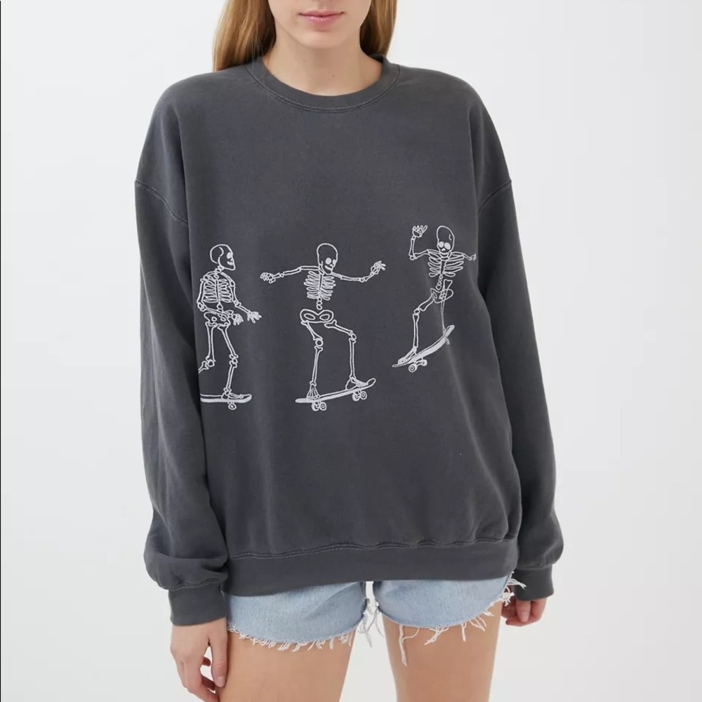 Project Social T Skateboard Skeletons Sweatshirt